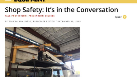 Construction Equipment magazine article